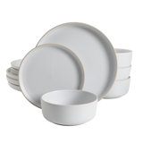 Everyday Essential 12 Piece Dinnerware Set, Service for 4