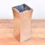 Grand vase carré en argent martelé 9403-2068865833