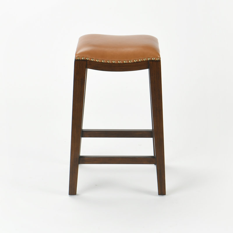 Tabouret de comptoir 24 po Jhordyn, Bronze / Brun