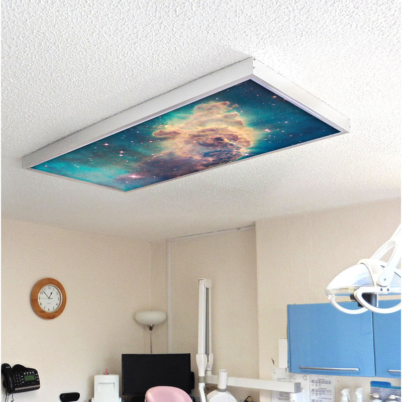 Astronomy Rectangle Fixture Component Ceiling Light