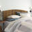 Boatwright Rattan Panel Headboard with Solid Wood Legs-1846887739