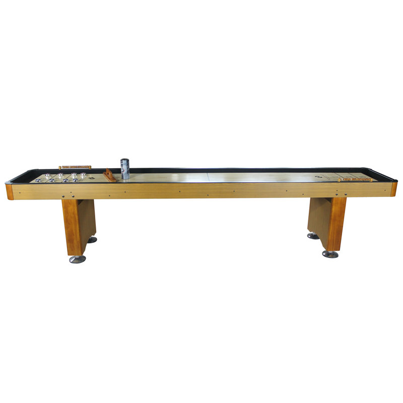 Woodbridge Playcraft Shuffleboard Table, 12', Honey