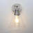 Vintage Industrial Wall Sconce, Retro 1-Light Glass Cone Shade Fixture For Bathroom Kitchen Bedroom Living Room Hallway-1480387994-1480387992