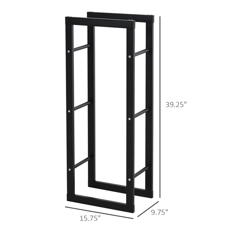 Capote 15.75'' W Metal Log Rack