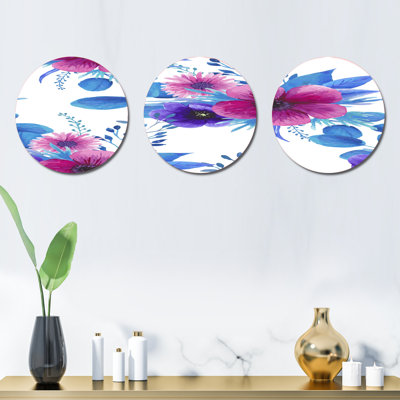 Abstract Wall Decor on Metal
