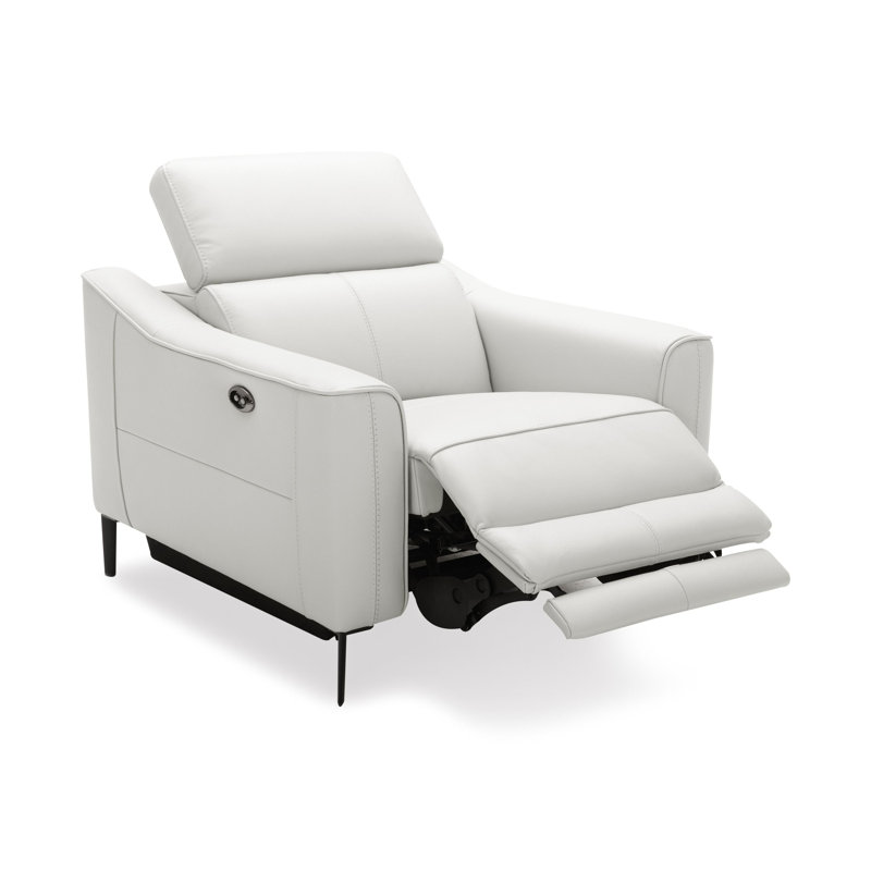 Anisia Power Recliner, White