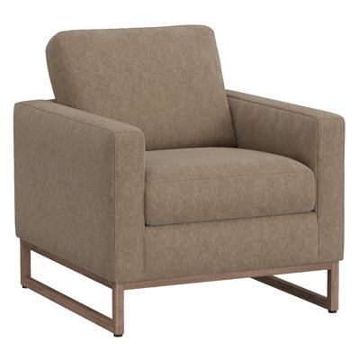 beige accent chair