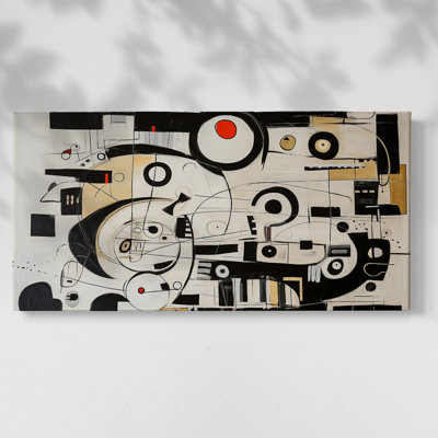 «Abstract Series» -CCCCLIXIX- Toile tendue avec châssis tendue, prête à être accrochée