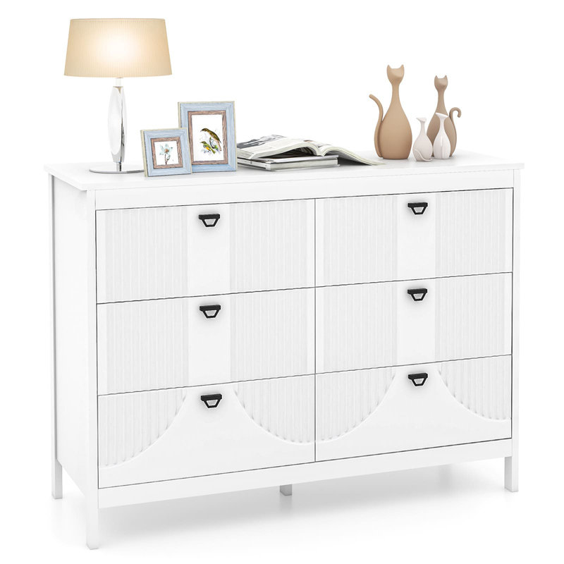 106 cm W Chest of 6 Drawers