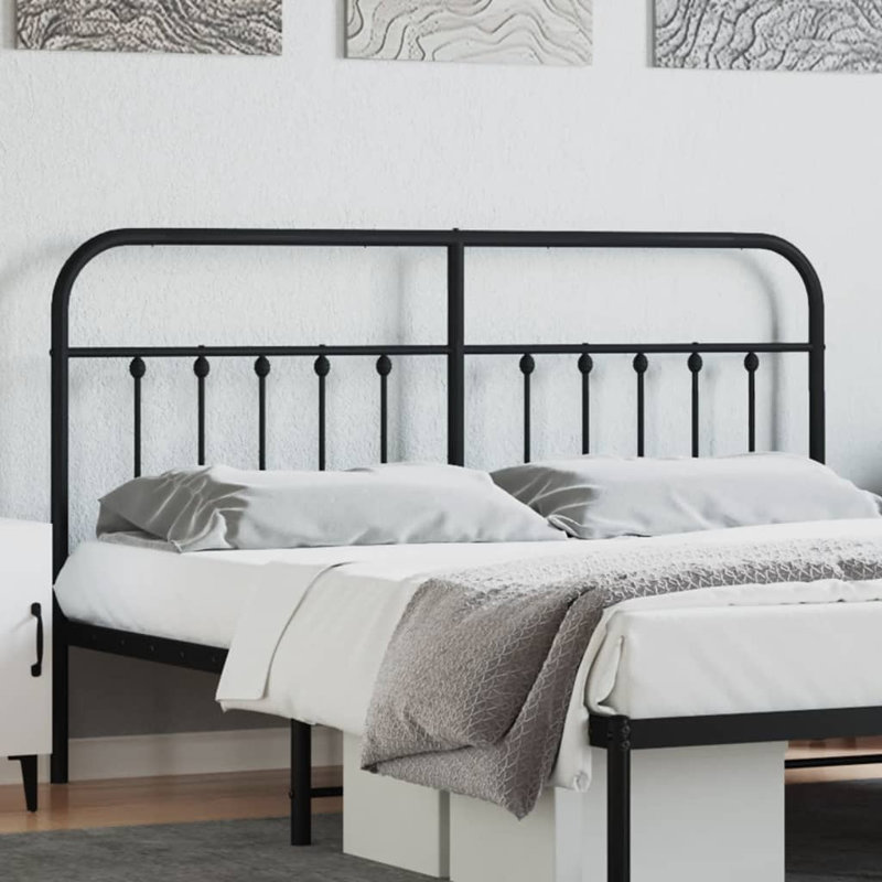 Cerro Headboard, Black, 160 x 200 cm