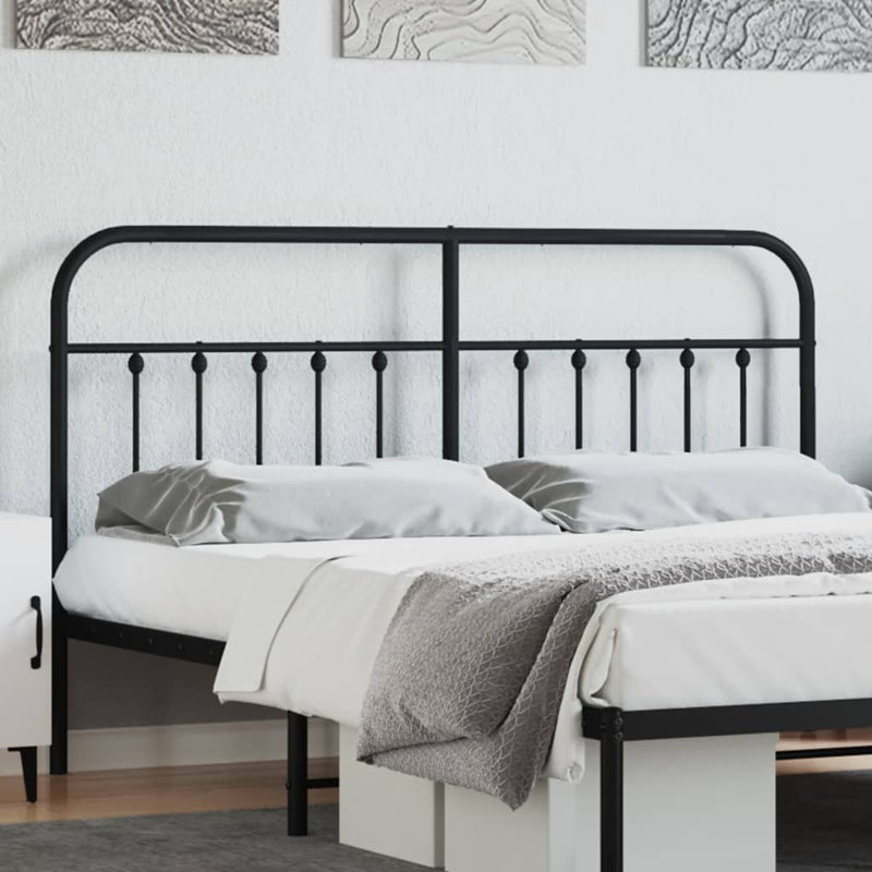 Cerro Headboard, Black, 160 x 200 cm
