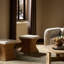 Raiko Accent Stool-Lynchart Sand
