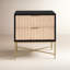 Table de chevet 2 tiroirs Giddens-323392183