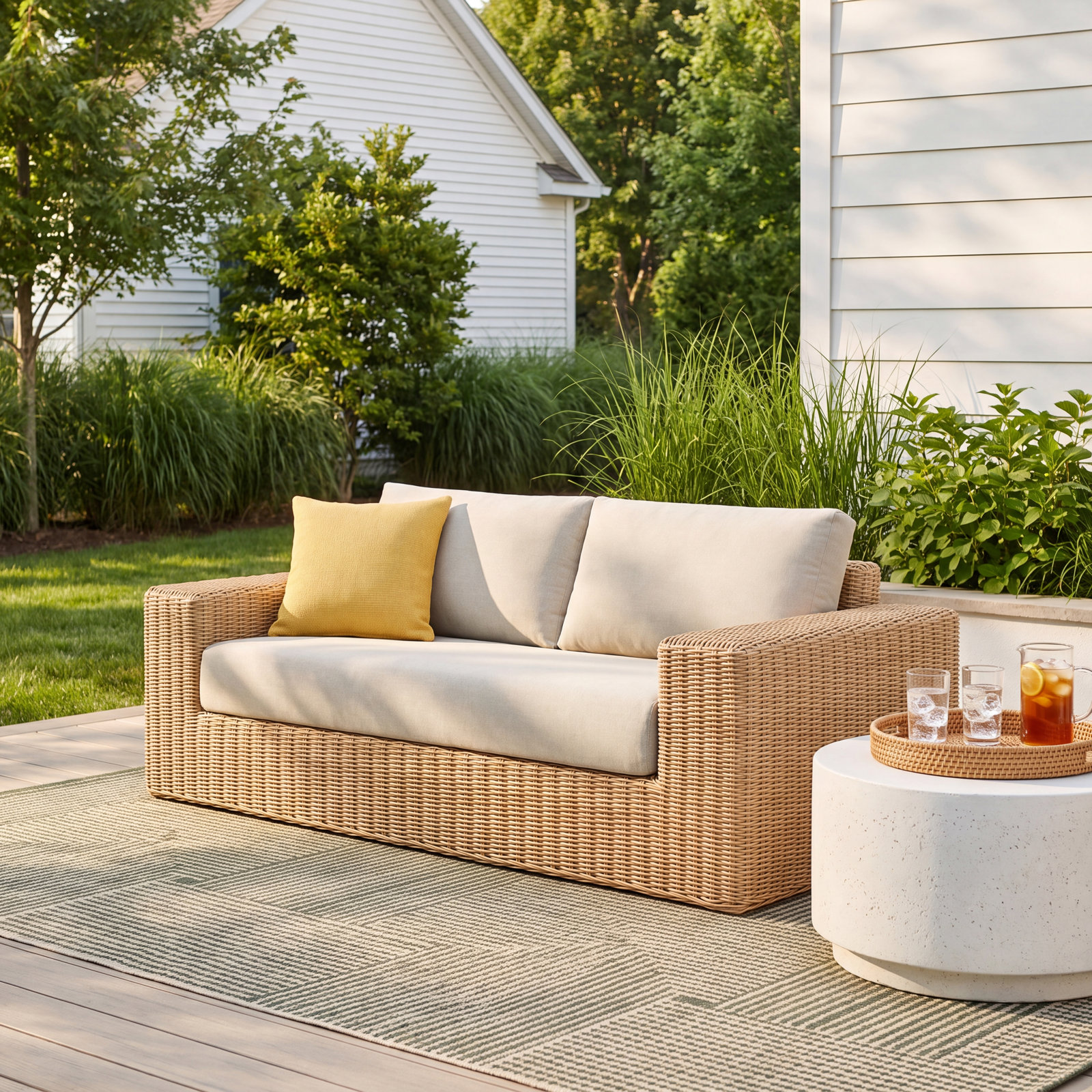 Emery 85" Patio Sofa