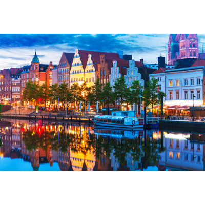 Lubeck, Germany - Wrapped Canvas Print