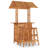 Cristan Bar Set Wood Frame Material
