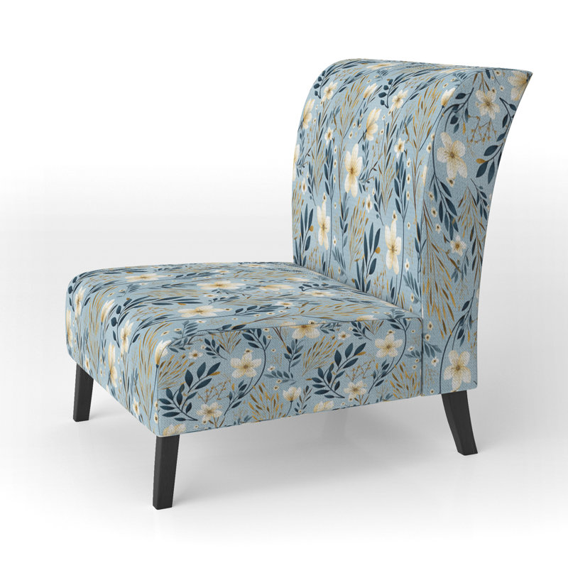 Fauteuil de chambre Blue Essence Petals