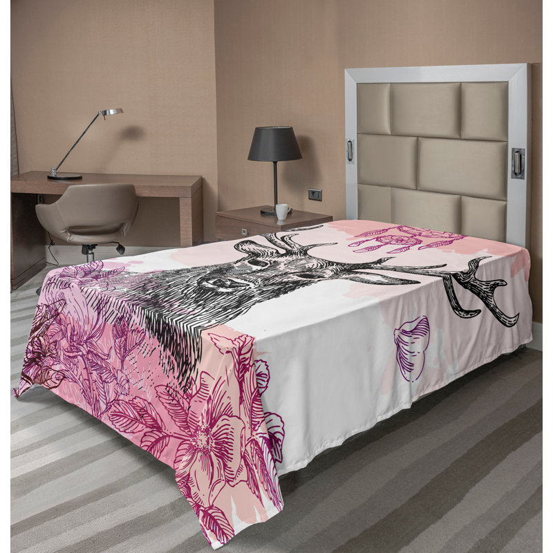 Drap plat Ambesonne, Twin Flat Sheet