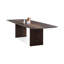 Bureau rectangulaire en bois massif Nut-Brown-121318286-121318285
