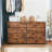 8-Drawer Fabric Dresser with Wood Top, Storage Chest-264518921