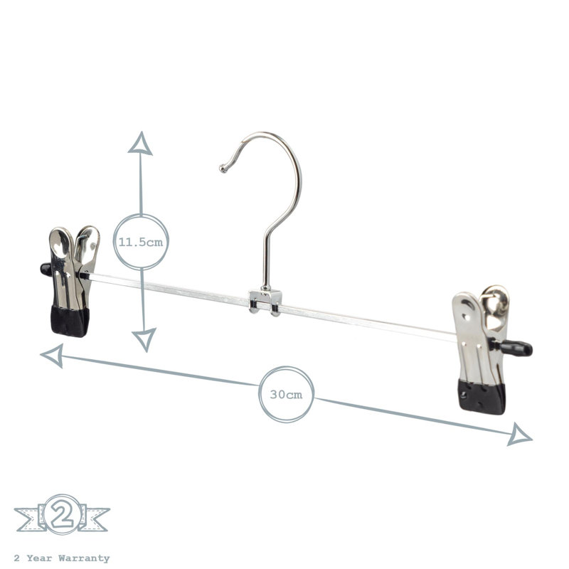Metal Hangers With Clips