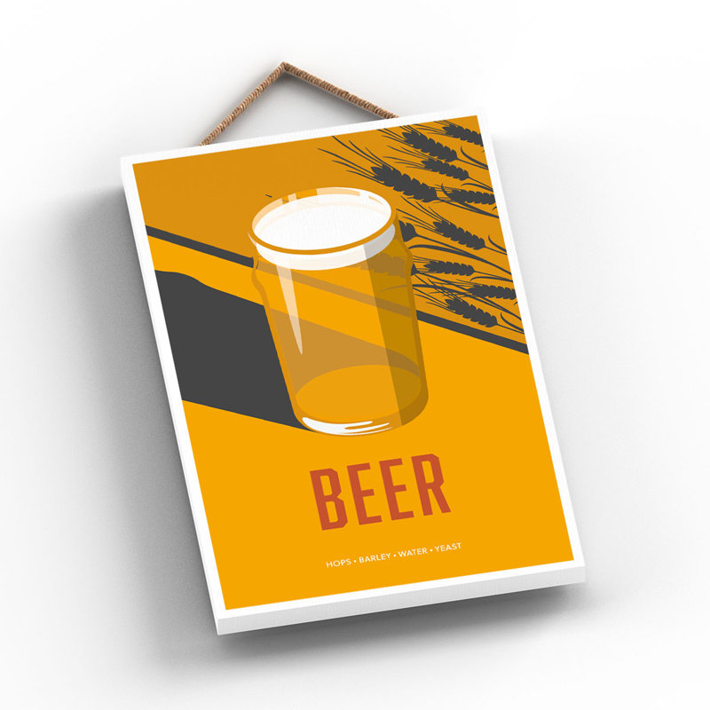 Cocktails - Beer - Print on MDF