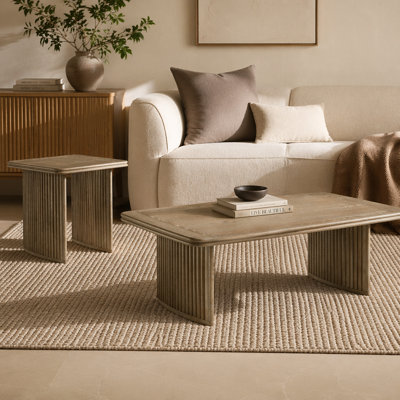 Ensemble de tables basses 2 pièces Dreydon