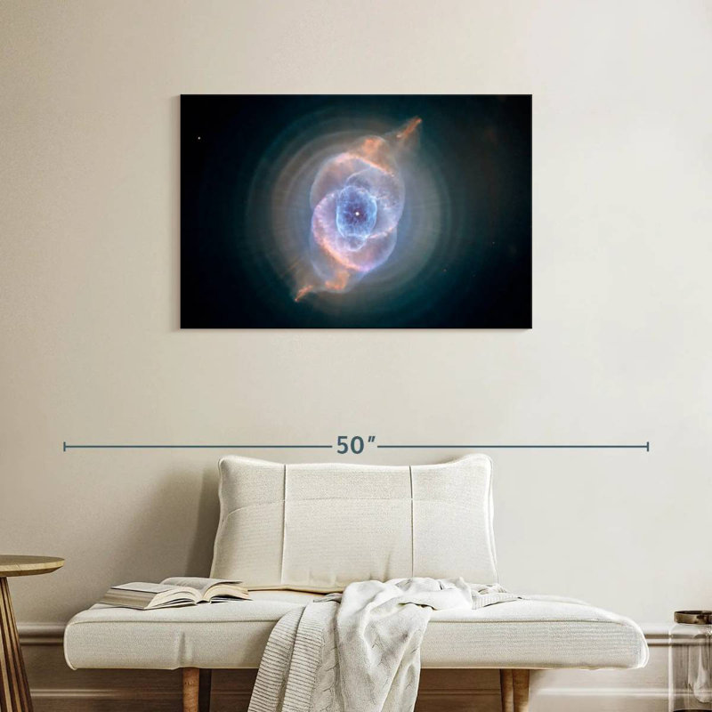 Oberle Cat's Eye Nebula, 24" H x 36" W