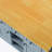 53-Inch Large Kitchen Island with Drop Leaf, Power Outlet, and Ample Storage, Rolling on 5 Wheels, Grey Blue