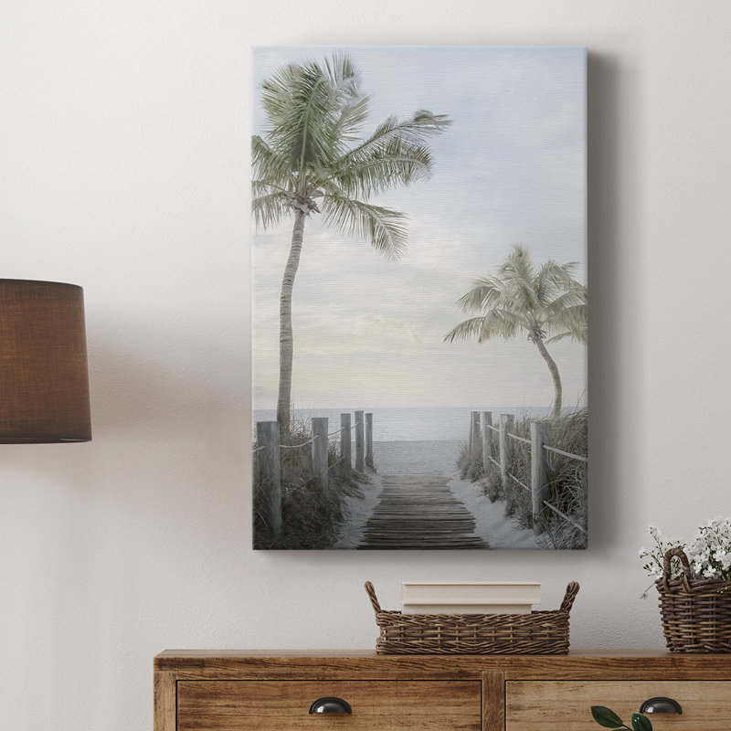 Palm Walk - galerie sur mesure, H 18 po x l 12 po