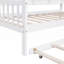Lit en bois avec couchette-121066459