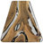 Parthenope Walnut Metal Base Dining Table-87039003