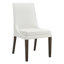 Chaise d'appoint en cuir Niara-121550723