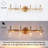Maj 4 - Light Dimmable Modern Gold Vanity Light