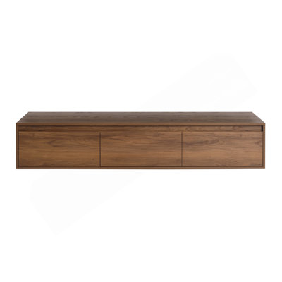 60" Bathroom Cabinet,Soft Close Drawer,Float Mounting Design (Only Vanity, Without Sink)