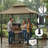 8x5 ft Double-Tier Grill Gazebo with Side Awning Shelf, 4 LED Lights, 10 Hooks & Bottle Opener, Heavy Duty Steel Frame for Patio, Backyard, Garden, Picnic-124559762