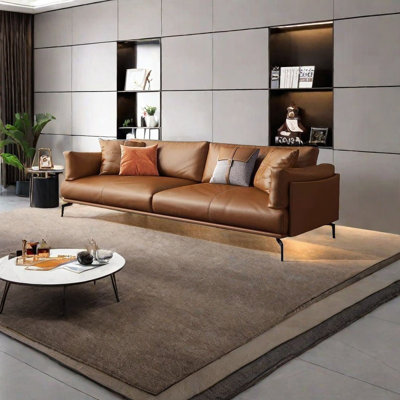 Simple Nordic modern business sofa