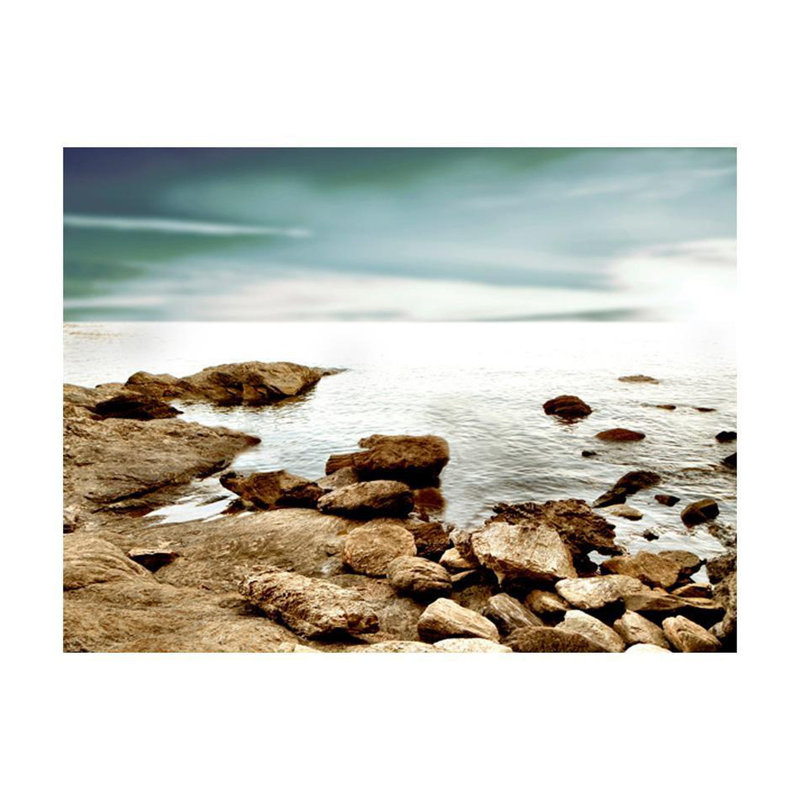 Ahjanay Rocky Beach Wall Mural, 121" L x 157" W