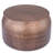 Hammered Metal Coffee Table with Storage, Copper and Brass Antique Finishes, Handcrafted Round Metal Accent Table – 26" Wide   -1207622663