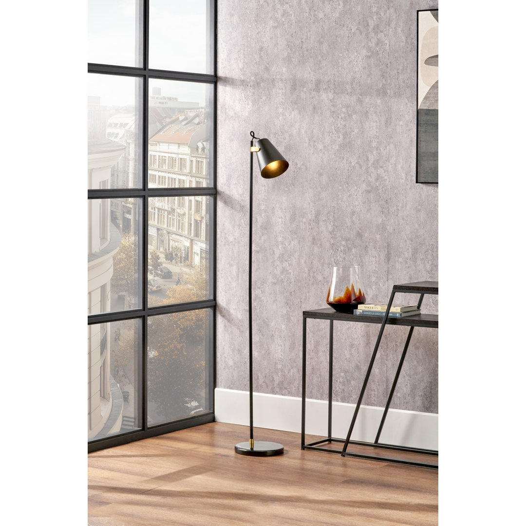 Theia 144cm Brushed Task Floor Lamp