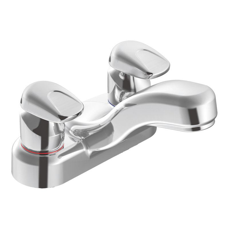 M-PRESS Two Handle Centerset Bathroom Faucet