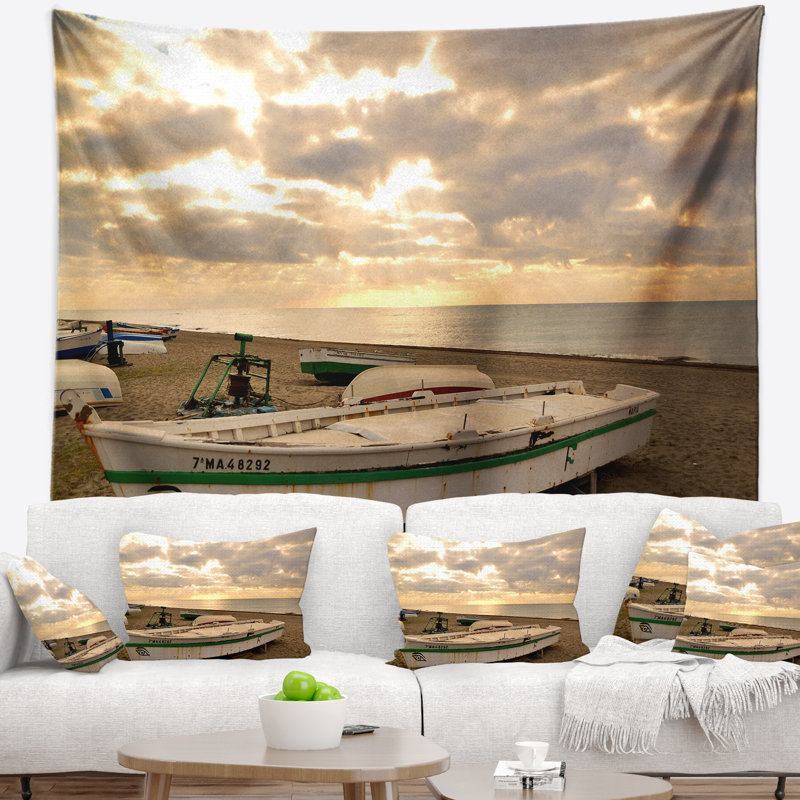 Tapisserie de plage rincon de la victoria, H 32 po x l 39 po