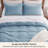 Essential Collection 100% Cotton Waffle Weave Duvet Cover Set-106246729-109512983