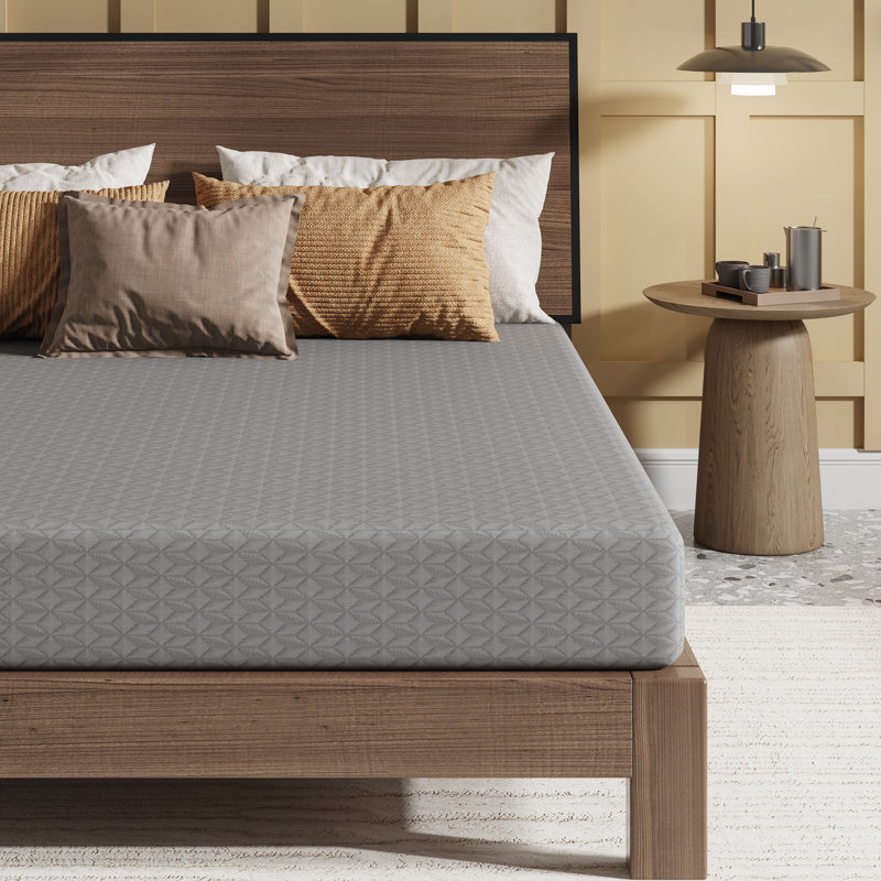 Matelas en mousse viscoélastique gélifiée 8 po - Garantie de 10 ans, CertiPUR-US, certifié OEKO-TEX, Lit simple, 8"