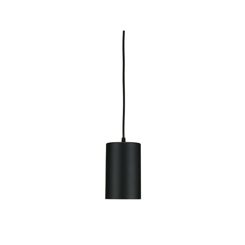 Luminaire suspendu noir à 1 lumière Dashani