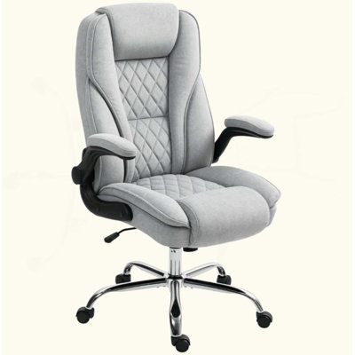 High-Back Office Chair, Adjustable Ergonomic Design For Home & Office