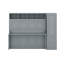 Grand lit escamotable avec placard et tiroirs-882177662