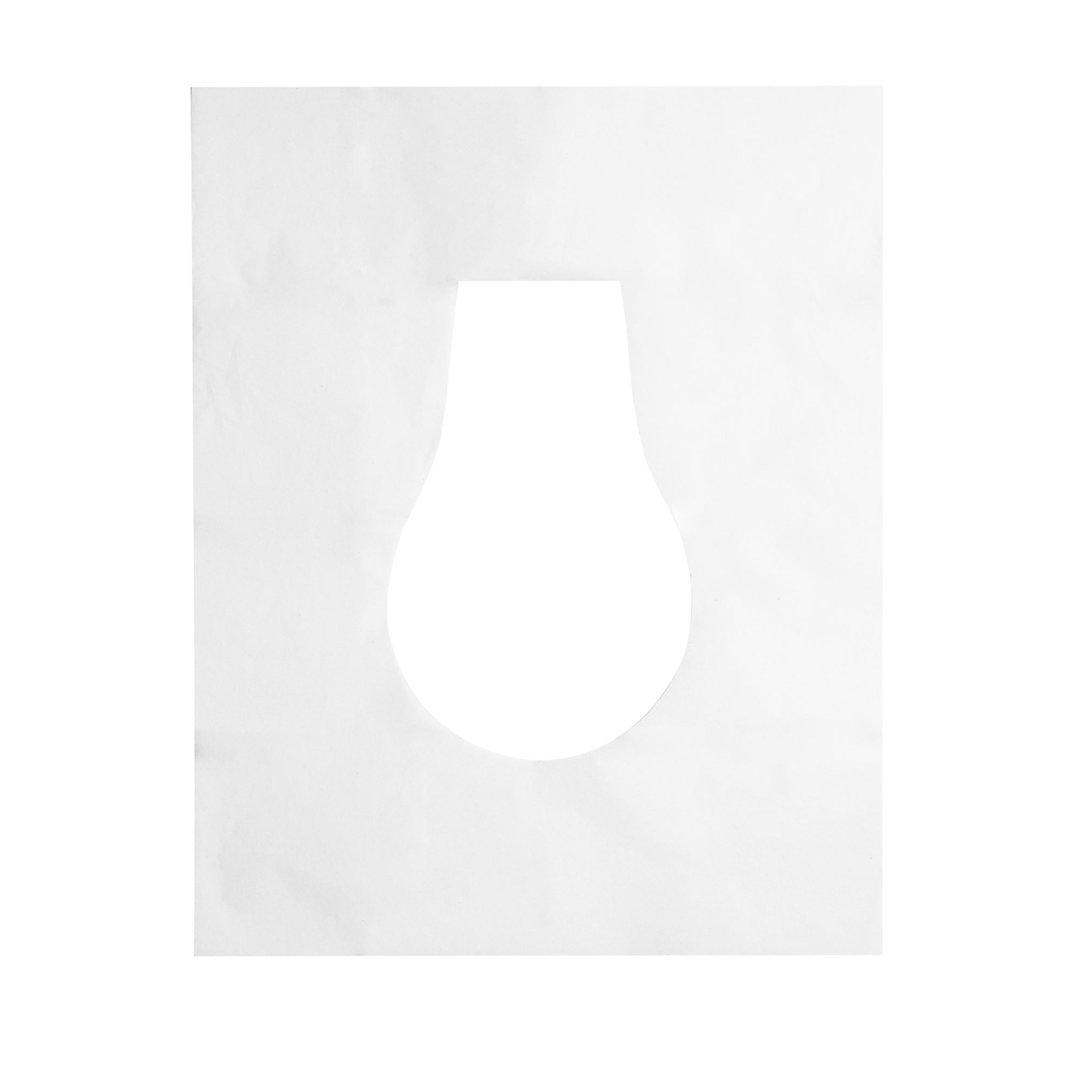 Portable White Disposable Toilet Seat Covers (Set of 150) Alpine Industries