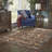 Lumsden Updated Classic Rust Red/Blue Area Rug-1527797191