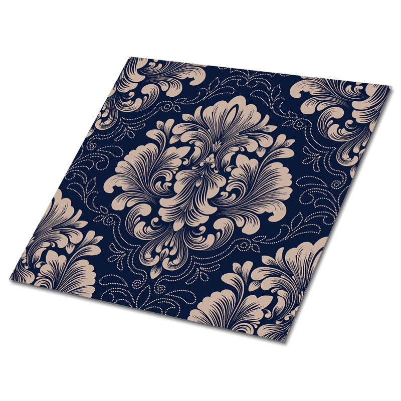 Hunfredo 30cm W x 30cm L Vinyl Peel and Stick Field Tile